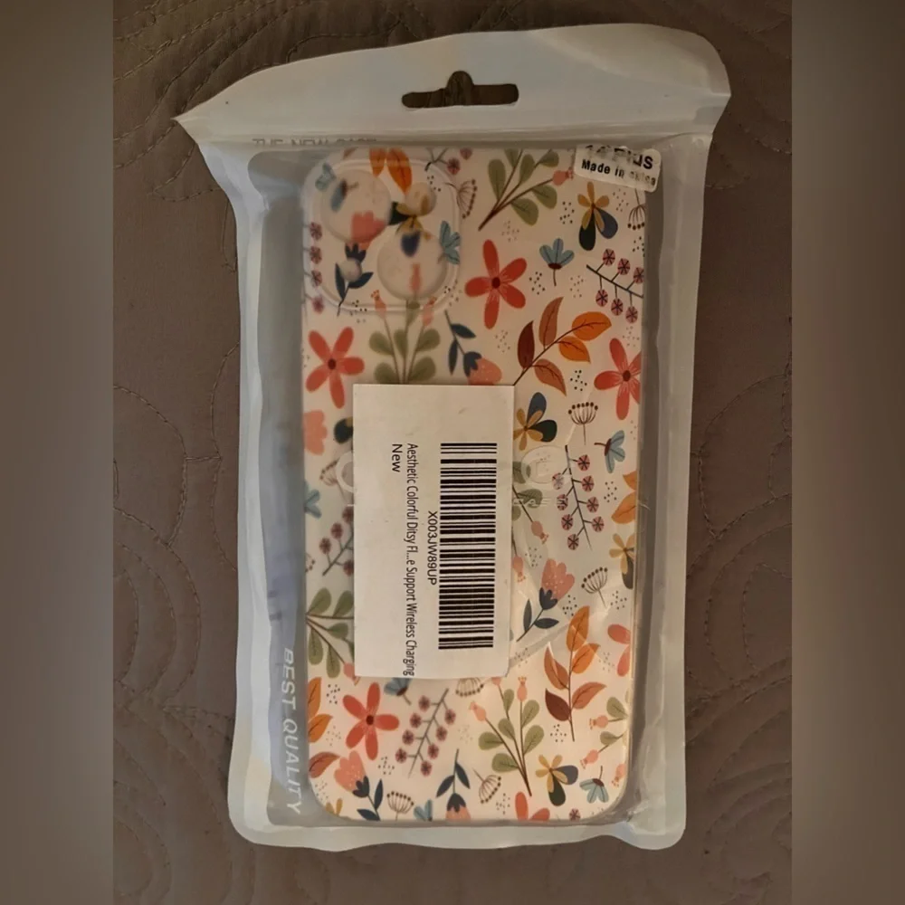APPLE iPhone, 14 plus case wireless charging capability NEW